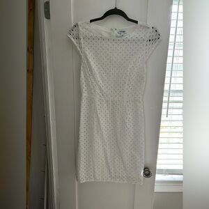 White Eyelet Dress